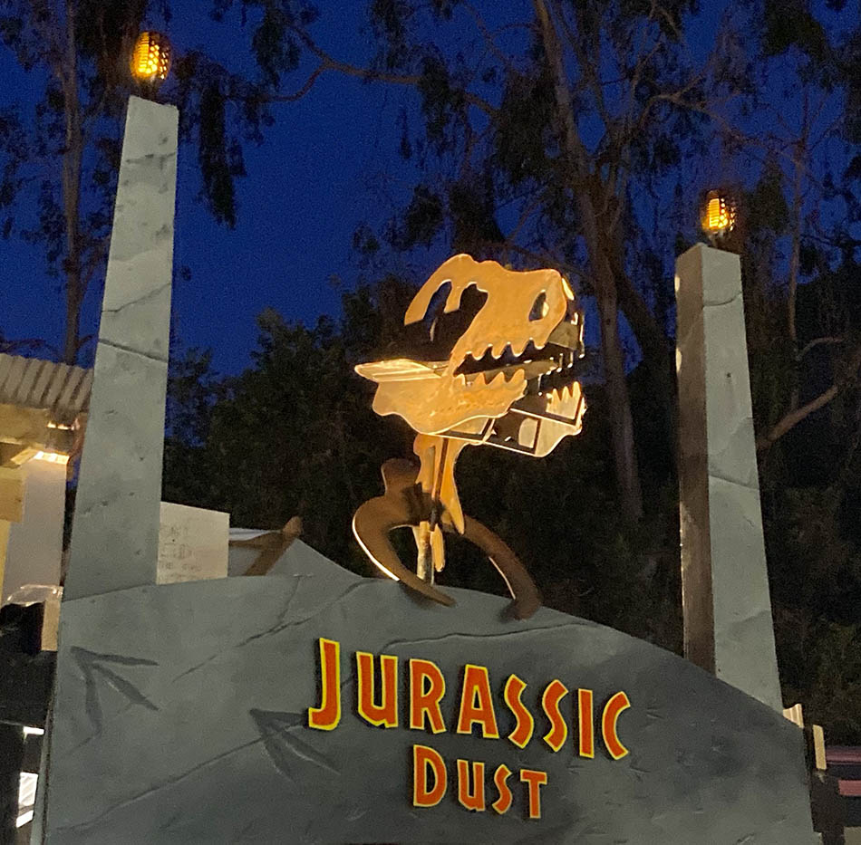 Dinosaurs and Star Wars at Laguna Beach Sawdust Art Festival